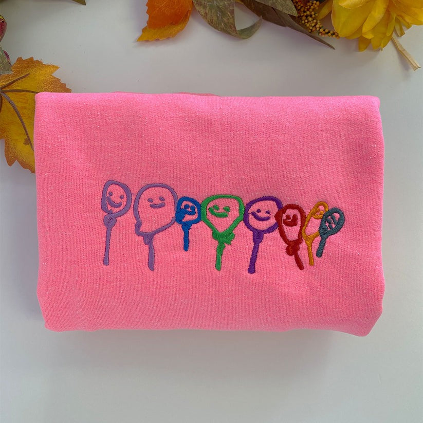 Custom Embroidered Kids Drawing Hoodie from Artwork - Personalized Children's Art Gift