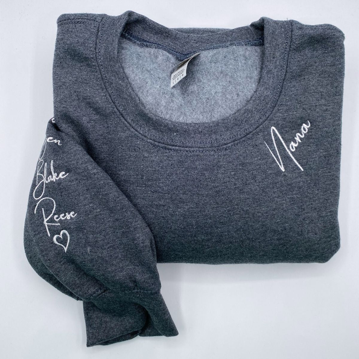 Custom Embroidered Nana Hoodie with Kids Names - Personalized Grandma Gift