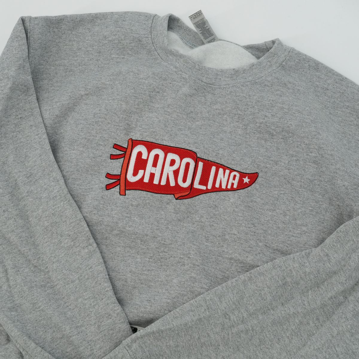 Custom Embroidered Sports Team Pennant Hoodie - Personalized Team Name Gift