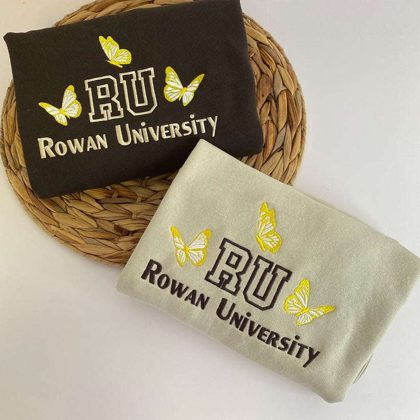 Custom Embroidered University Hoodie - Personalized College Student Gift