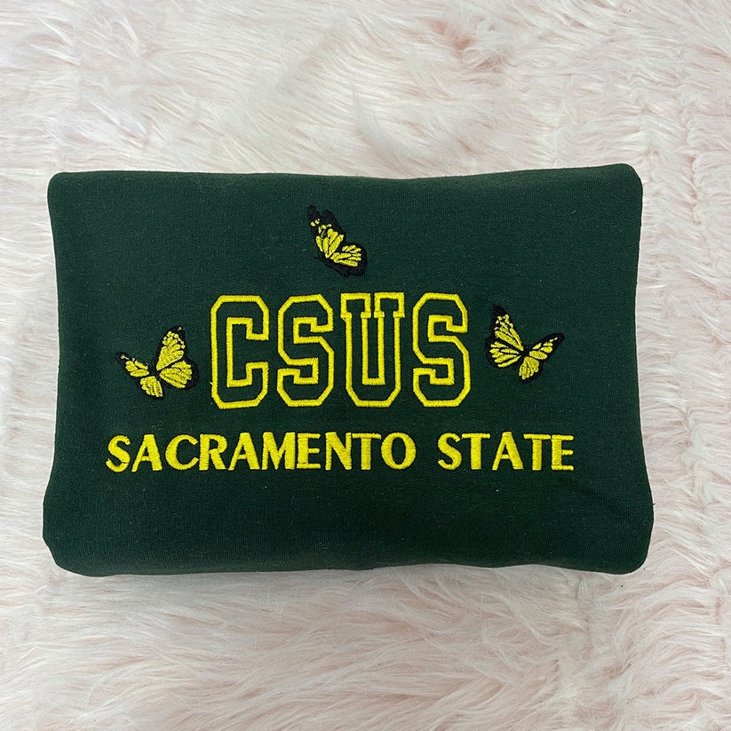 Custom Embroidered University Hoodie - Personalized College Student Gift
